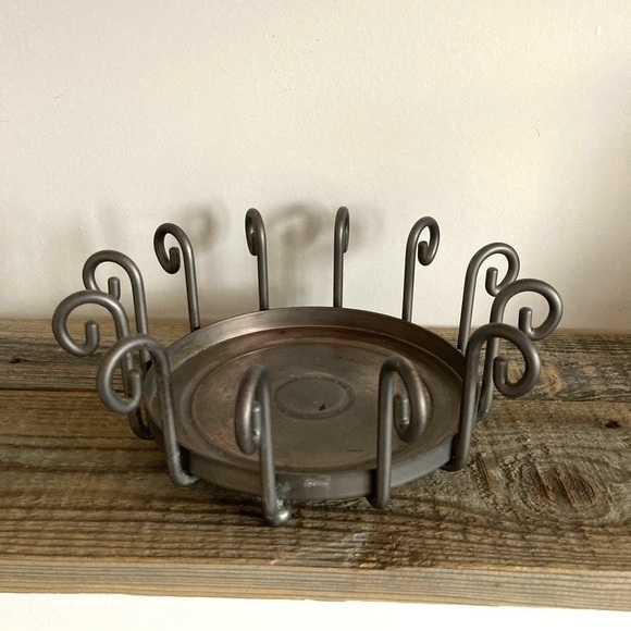 Metal plant stand Pillar candle holder Partylite - Picture 3 of 5